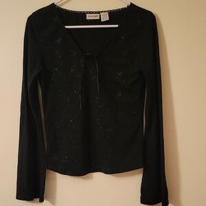 Energie Black Long Sleeve Tee